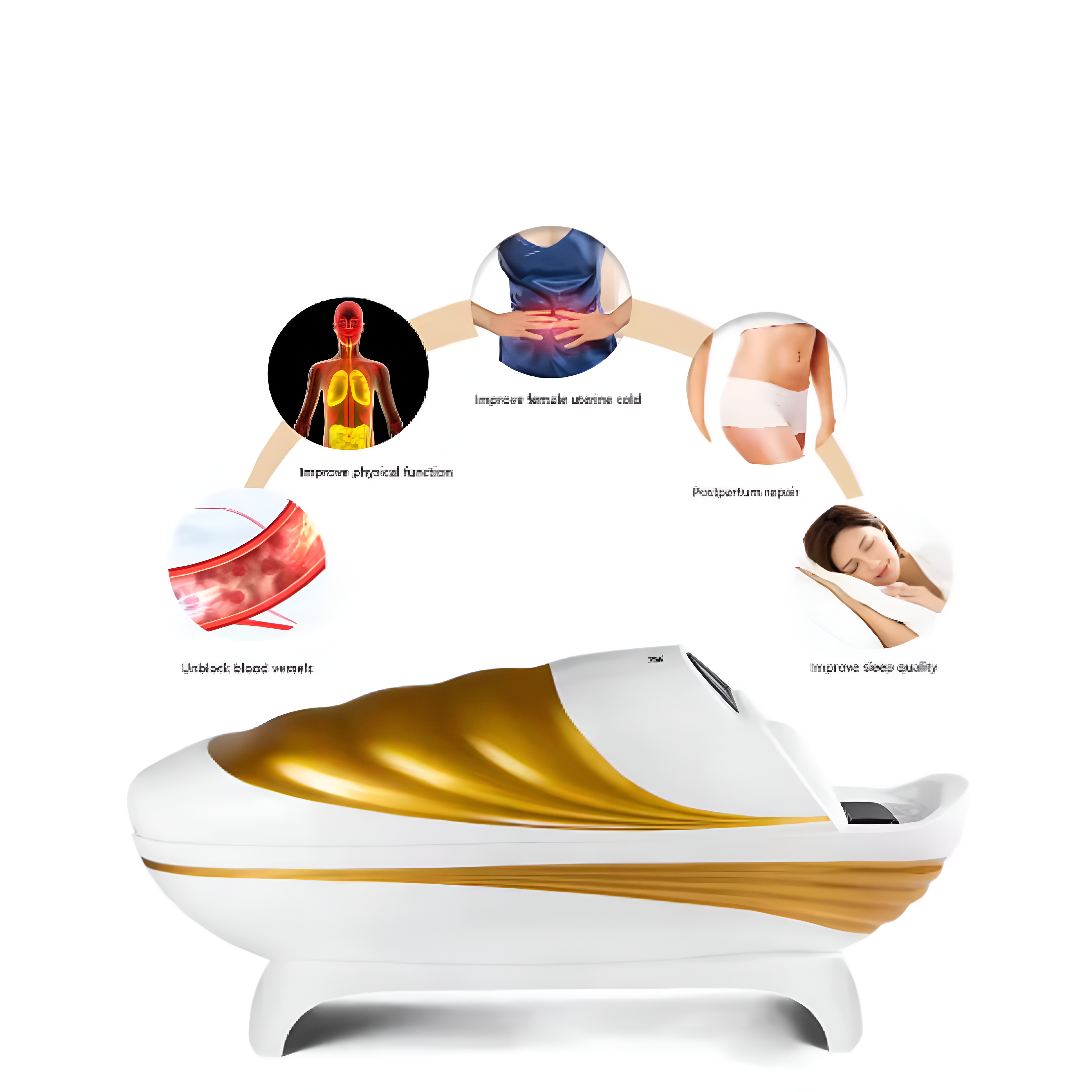 Aurora Lux Gold Sensory Deprivation Pod